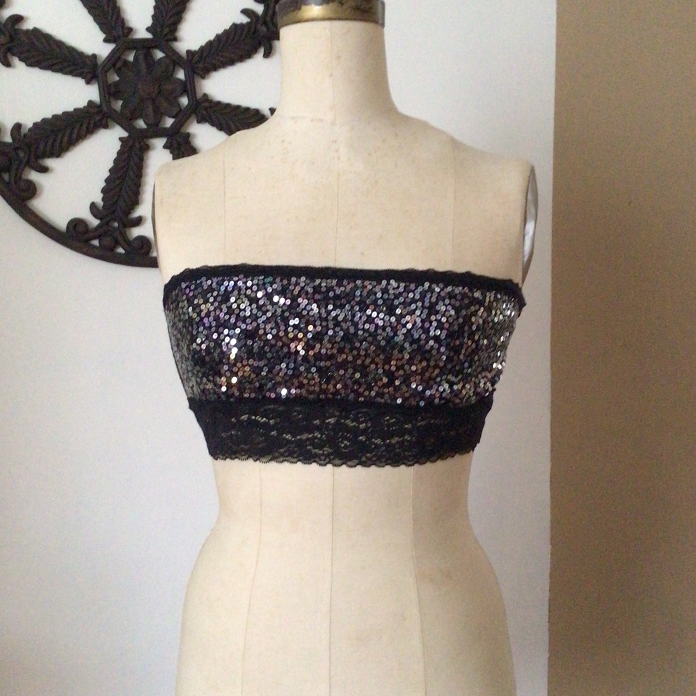 NWT PINK VICTORIA SECRETS BANDEAU TOPS